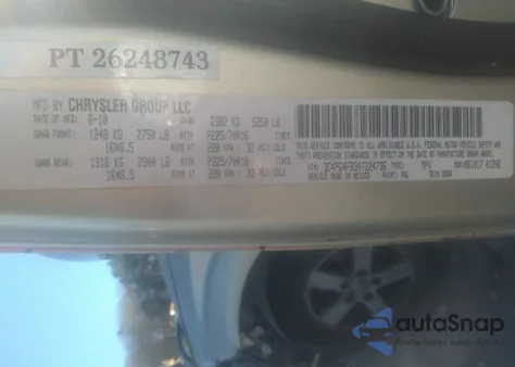 2010 Dodge Journey Se z USA, uszkodzony, nr VIN 3D4PG4FB3AT224736